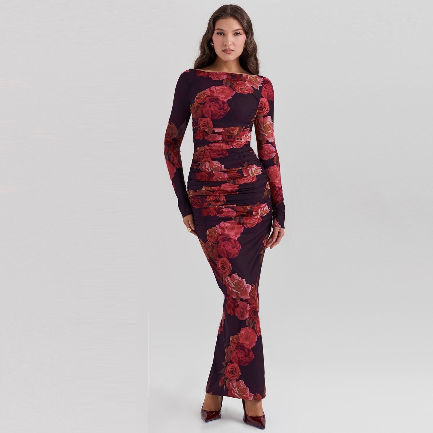 Casandra Clothing - Split Evening Dress