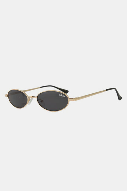 Casandra Clothing -  Metal Frame Finley Oval Sunglasses