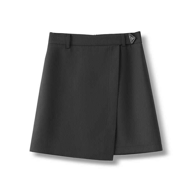 Slimming High Waist A- Line Skirt