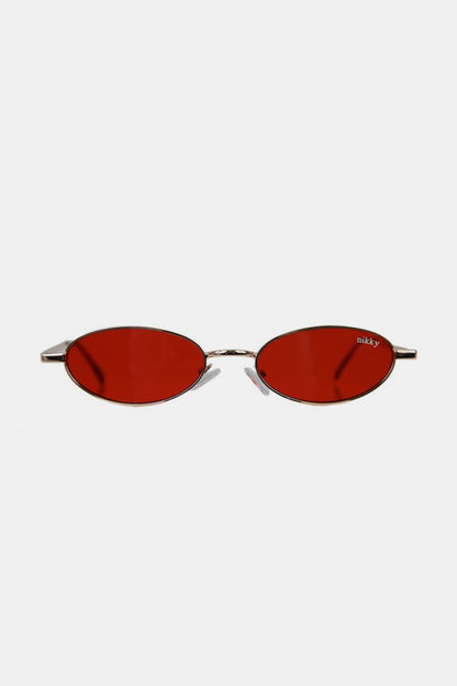 Casandra Clothing -  Metal Frame Finley Oval Sunglasses