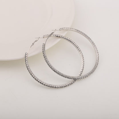 Hoop Earring 925 Moissanite