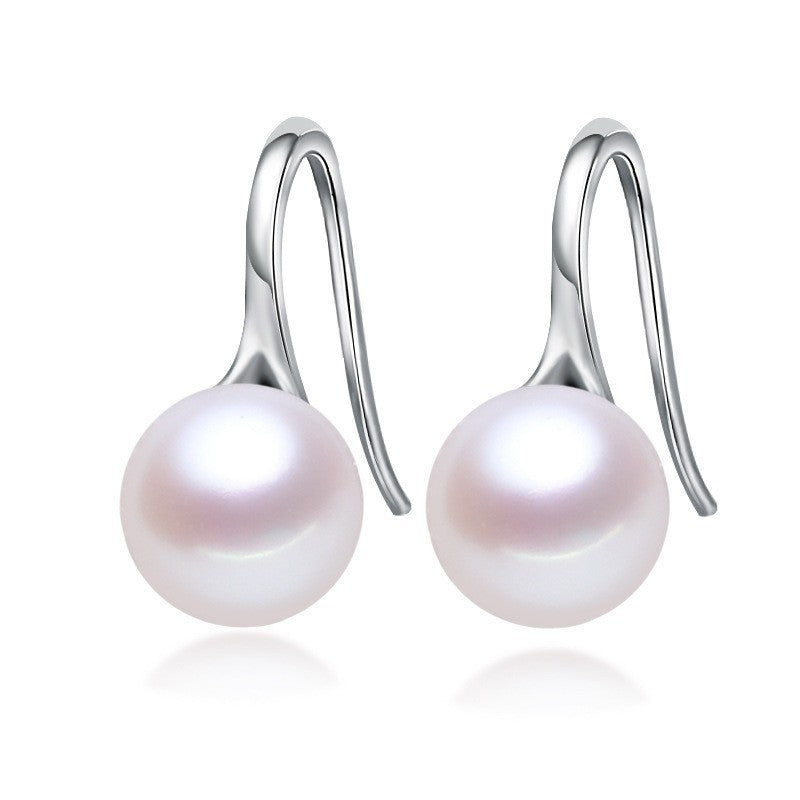 Silver Fashion Pearl Earrings