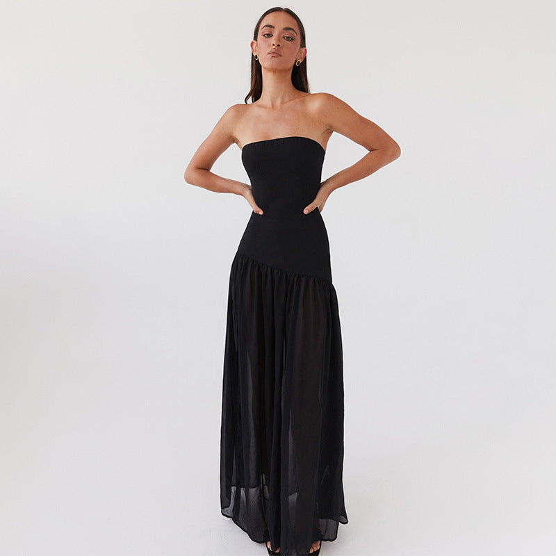 Casandra Clothing - High Waist Maxi Dress