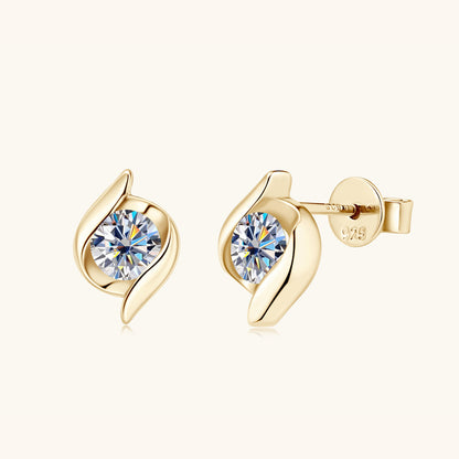 High-grade Moissanite Stud Earrings