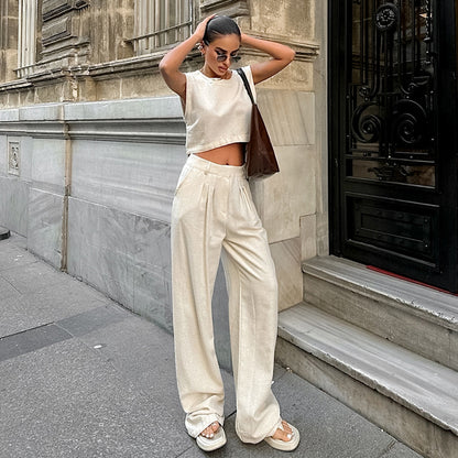 Short Vest Pants Two-piece