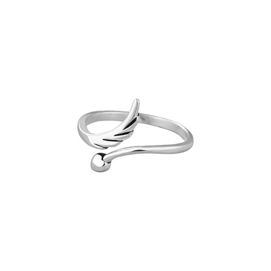 Angel Wings Love Heart-shaped Ring