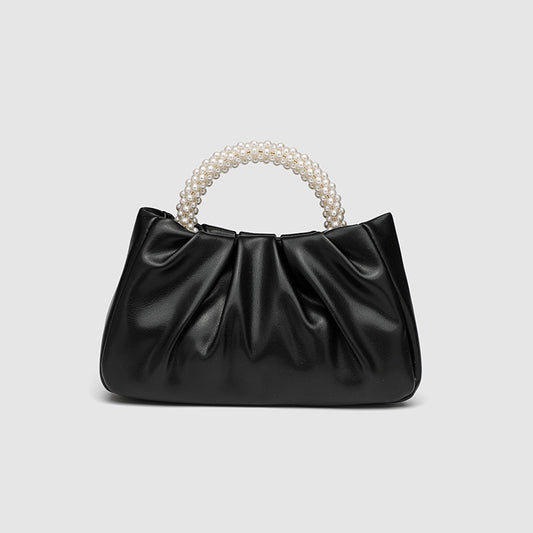 Pleated Crossbody Cloud Mini Bag