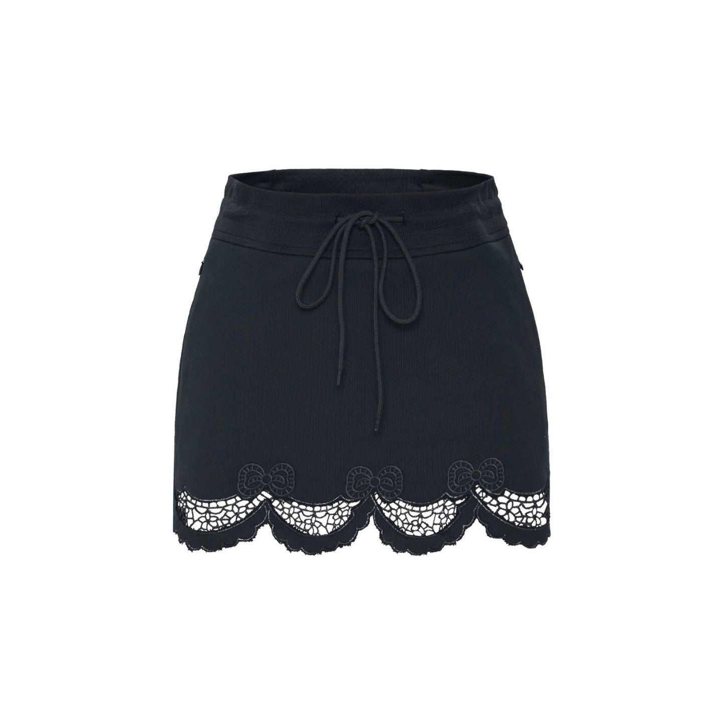 Casandra Clothing Black Lace Skirt